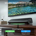 Sound Bar with Subwoofer, Home Theater Surround System for TV PC