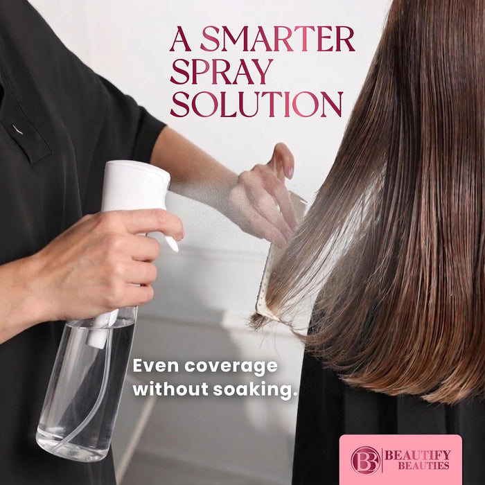 Continuous Spray Bottle for Hair, 10.1 oz Mister Spray