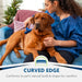 Large Dog Undercoat deShedding Tool for Long Hair