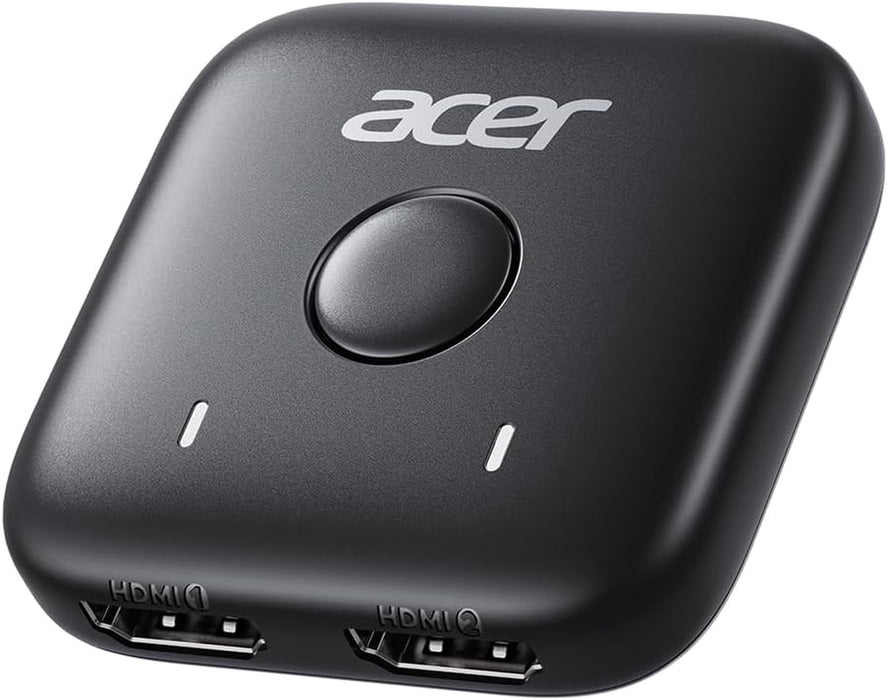 Acer HDMI Switch 2 in 1 Out, 4K60Hz Bidirectional 1 in 2 Out Video Switcher
