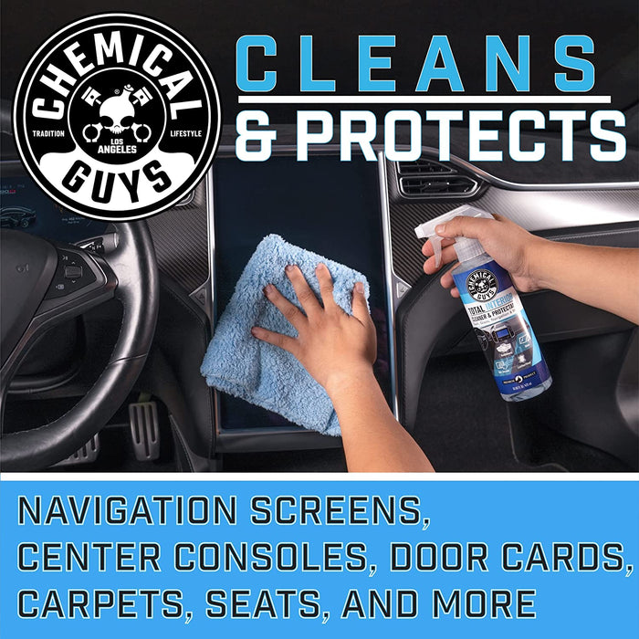, Total Interior Cleaner, Protectant & Car Detailer, 16 oz
