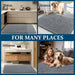 Dog Door Mat for Muddy Paws 48x30, Super Absorbent Chenille Mud Mat