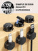 6 Pack Magnetic Cable Clips, Cable Smooth Adjustable Cord Organizer Holder, Hide Phone Charging Cable Keeper, Strong Adhesive Wire Charger Holder for Nightstand, Desk, Car, Office Supplies