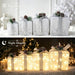 Set of 4 Christmas Lighted Gift Boxes, Battery Operated Xmas Decor