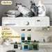3+2 Pack Laundry Pods Containers & Dryer Sheet Holder & Laundry Detergent Dispenser, Laundry Room Organization and Stora