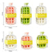 Touch-Free Ice Cube Bottle with Storage Bin