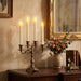 Flameless Taper Candles LED Battery Operated Remote Timer Ivory