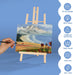 Canvas Boards for Painting, 5 Pack Canvases for Painting 8x10 Cotton Primed Acid Free Blank Canvas Panels for Oil Paint,