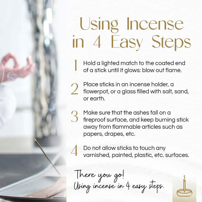 - Extra Rich Scented Incense Sticks - Non-Toxic 10” Slow Burn Aromatic Sticks - Lavender - 100 Pack