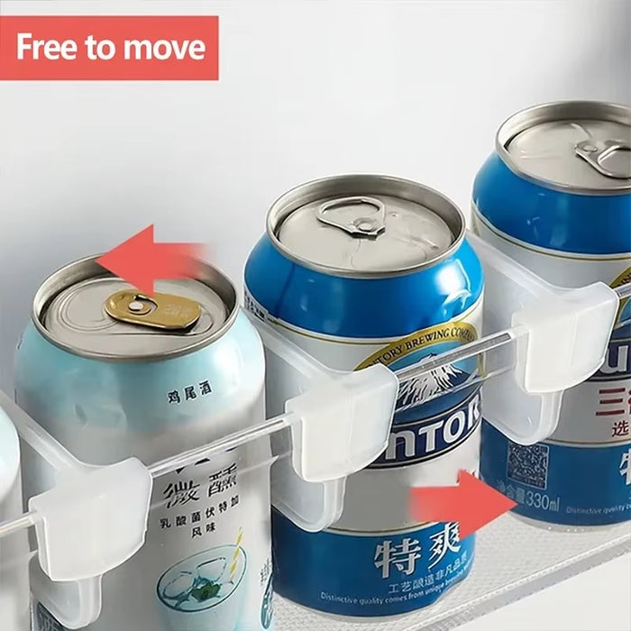Efficient Refrigerator Kitchen Organizer Shelf Storage Dividers for Eggs Bottles and Other Items Organizer Kitchen Fridge