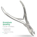 Professional Cuticle Trimmer & Nippers, Stainless Steel Nail Care Tool