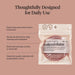 Scalp Massager for Hair Care - Shampoo Brush Scalps - Terracotta