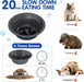 Elevated Dog Bowls Large Breed Raised Dogs Bowl Stand Large/Medium Sized Dog Slow Feeder Dogs Bowls Food Water Stands 5 Heights Adjustable 9/11/12/14in Pet Feeder Dish Station