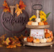 Pumpkin Decor 12pcs Artificial Velvet Fall Thanksgiving Decoration