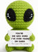 Gifts for Him Her Boyfriend Girlfriend Men Women Crochet Alien for My Love