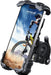 Bike Phone Holder Motorcycle Mount - One-Hand Operation, Lockable