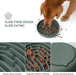 Slow Feeder Dog Bowls, Silicone Anti Choking Puzzle Dog Food Bowl