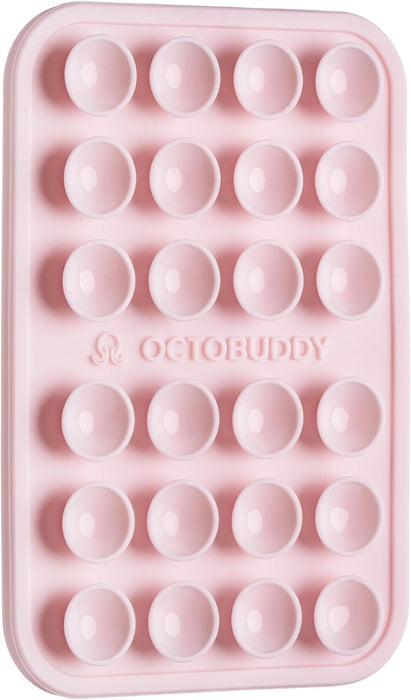 Classic - Silicone Suction Phone Case Adhesive Mount, Chalk Pink