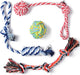 Dog Rope Toys, 4 Pack Cotton Puppy Teething and Chew Toys