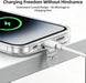 360° Rotating Stainless Steel Phone Tether Tab (3-Pack) - Universal for iPhone & Other Phones (Fits Wristbands/Necklaces
