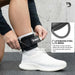 DMoose Ankle Strap for Cable Machine - One Size Fit with Premium Padding, Workout Kickback Ankle Cuffs, Ankle Bands for 