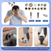 Multi-Function Screw Extractor Pliers, Non-Slip Screw Removal Tool, Extracts Stripped, Broken, Rusted Screws, Screw Plie