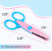 - Craft Scissors Decorative Edge, 6 Pack, Bright Zig Zag Scissors