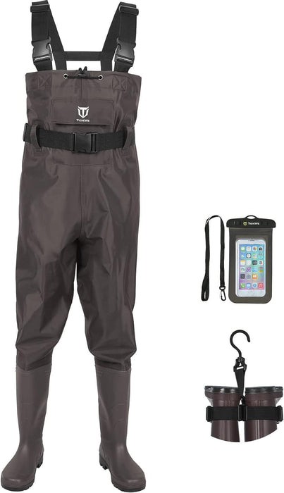 Chest Waders for Men Women, Waterproof Fishing Waders