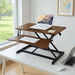32-Inch Adjustable Sit-Stand Desk Converter