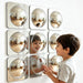 3-piece Sensory wall Bubble Mirrors, Acrylic Interactive Mirrors, Suitable for Kids' classrooms and Sensory Rooms, Visual and Tactile stimulating wall Decor (10 x 10 inches)