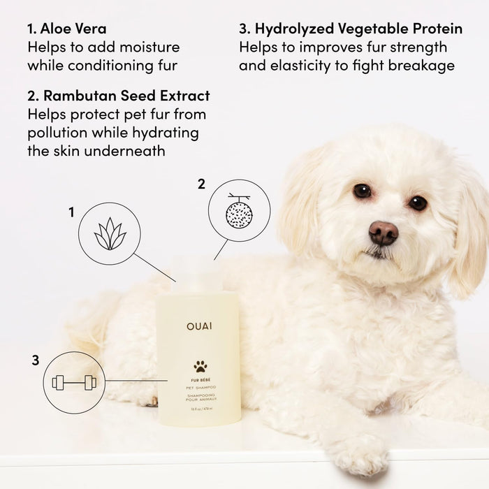 Fur Bébé Pet Shampoo - Mercer Street Scent (16 Fl oz)