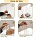 Incense Holder, Wooden Incense Burner with Glass Ash Catcher (Wooden Square)