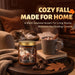 Cozy Fall Candles, Pumpkin Spice Scented