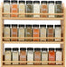 3-Tier Bamboo Spice Rack, Wall Mount & Countertop Spice Organizer
