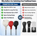 Snap-On Golf Club Covers for Right-Handed Golf Clubs, Easy On Off in 1 Second, Fits 460cc Drivers, Washable EVA Plastic 