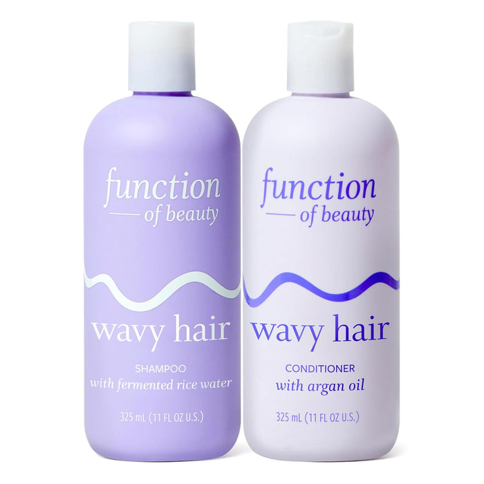 Wavy Hair Shampoo & Conditioner Set - Anti-Frizz