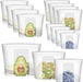 Reusable Storage Bag, 12 Pack 100% Silicone Food Storage Bags Stand Up Silicone Zip Lock Bags for Food Container, Freeze