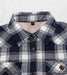 Womens Sherpa Lined Flannel Jacket with Hand Pockets
