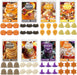 Halloween Scented Wax Melts, Fall Soy Wax Cubes for Wax Warmer, Strong Scent Fragrance Wax Tarts, Autumn Wax Melts Gift 