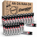 AA and AAA Batteries, 48 Count, Combo Pack Contains 24 Max Double A and 24 Max Triple A Batteries