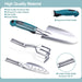 Garden Tool Set, Heavy Duty Aluminum Gardening Tools with Storage Bag