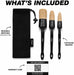 Car Detailing Brush Set for Interior or Exterior | 3-Pack | Ultra Soft Boars Hair Bristles