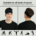 Sports Headbands for Men 5 Pack,Sweatbands for Men Workout,Running