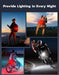 Bike Lights for Night Riding, Rechargeable Bike Light Front and Back