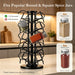 Rotating Spice Rack Organizer for Countertop, 360°Spinning Spice Organizer