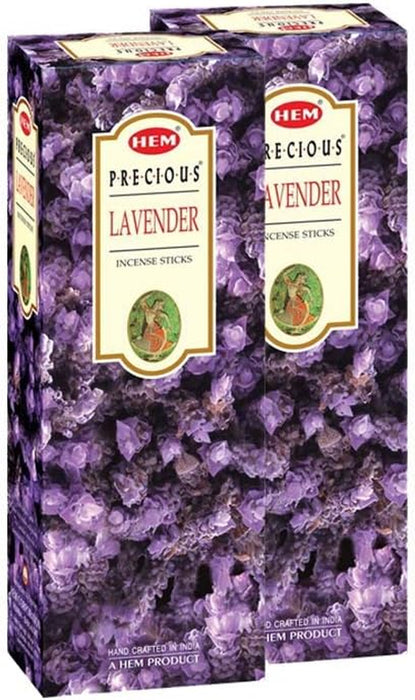 Lavender Incense Sticks – 100g x 2 Packs (200g Total) | Long-Lasting Floral Aroma for Relaxation, Meditation, Yoga & Home Fragrance