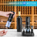 Electric Wine Opener with Charging Base, Cordless Electric Wine Bottle Opener with 2-in-1 Aerator &Pourer, Foil Cutter, 