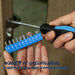 39-Piece Household Tool Set, Blue Hand Kit With Storage Case