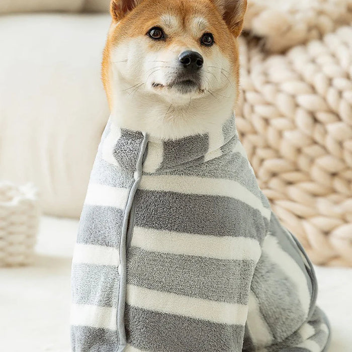 Quick-Drying Absorbent Dog Bathrobe