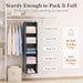 Hanging Closet Organizer and Storage for Clothes 5 Tier